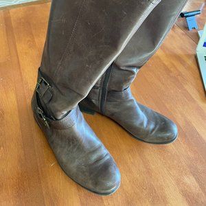 Nine West Vintage Leather Knee High Boots